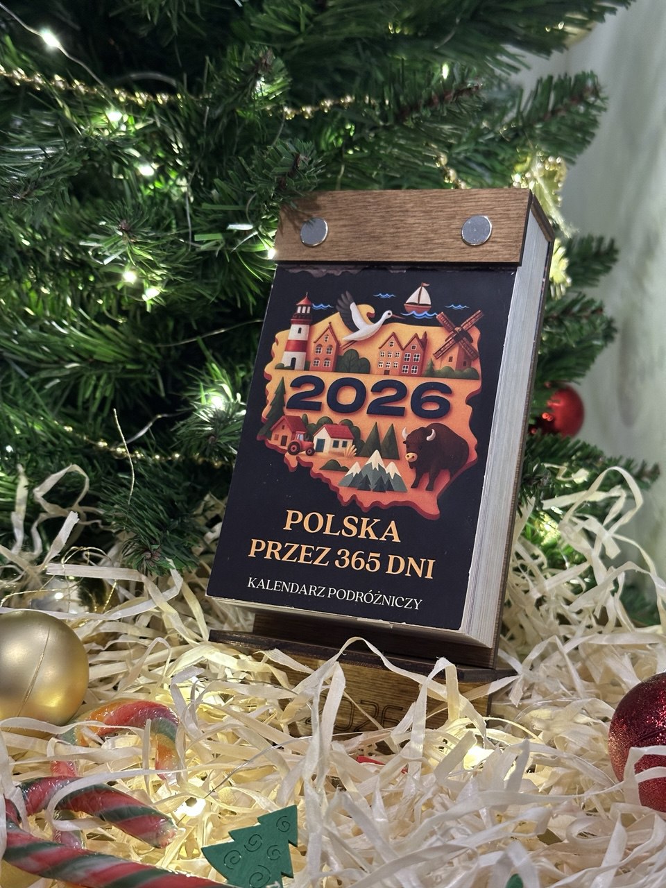 Okładka kalendarza Podróżniczy